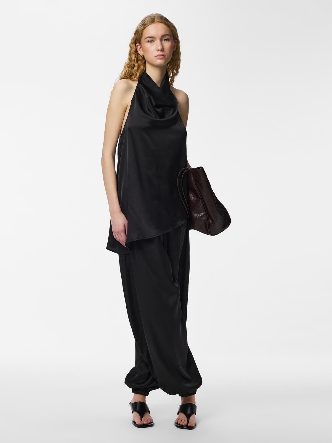 Pcfesta Mw Satin Balloon Pant Wvn D2D