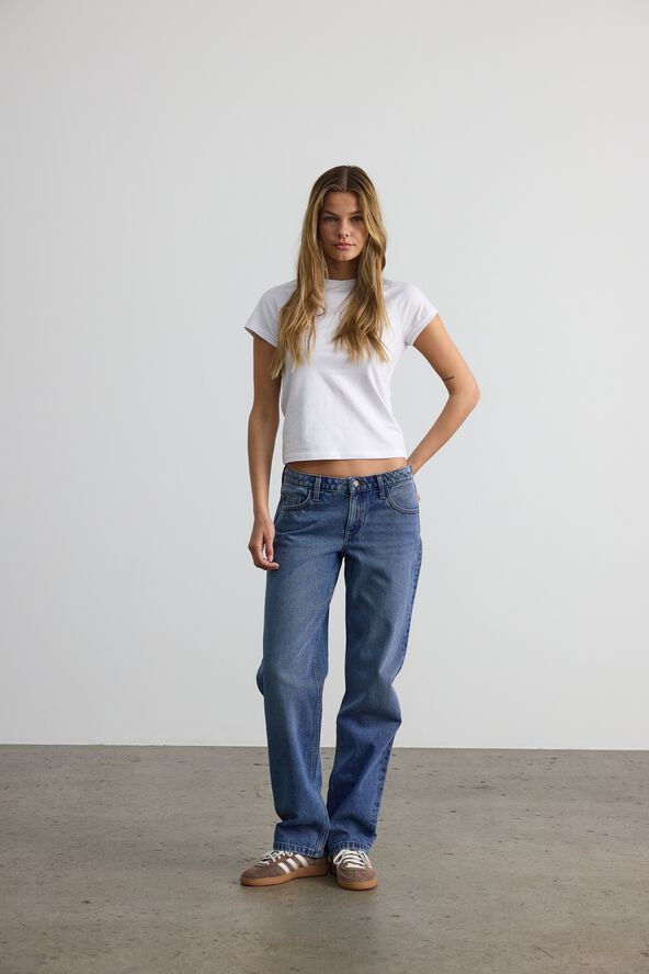 Nmreggy Lw Slim Jeans Vi557Mb Noos