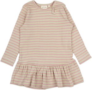 Dress L/S Modal Striped