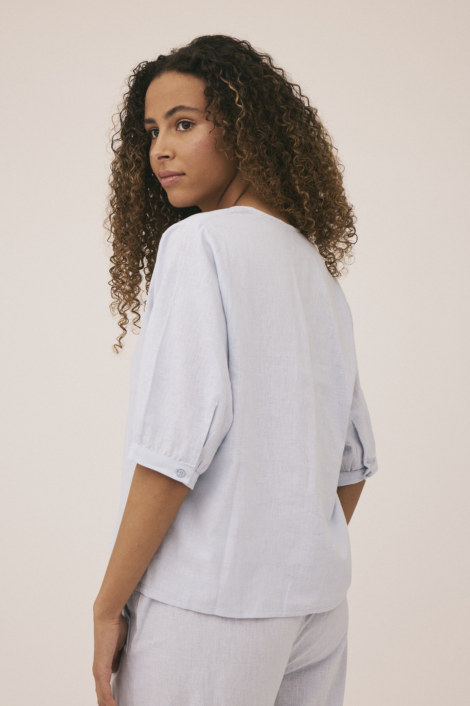 Florence 2S Bluse &ndash; Linblanding