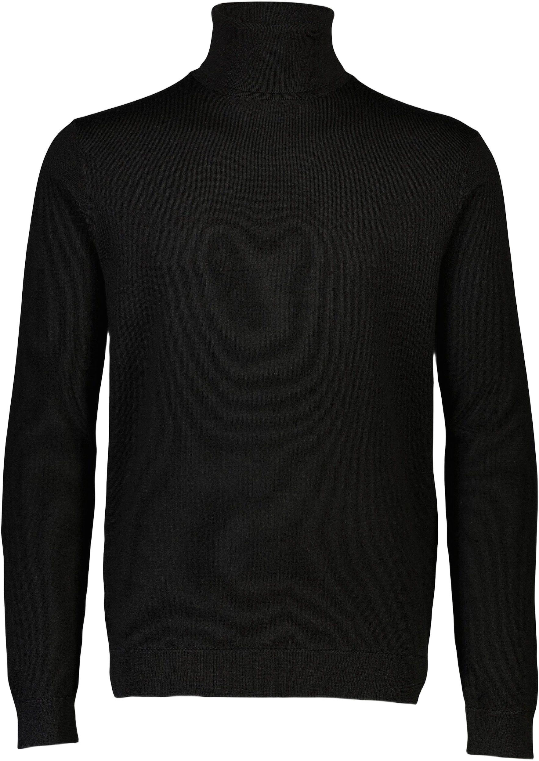 100% merino roll neck knit