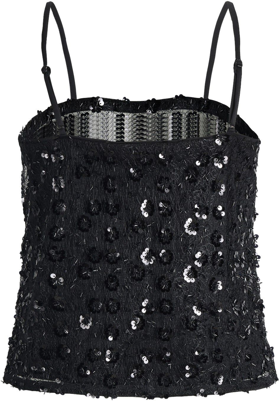 JXDREAM SEQUIN TOP WVN