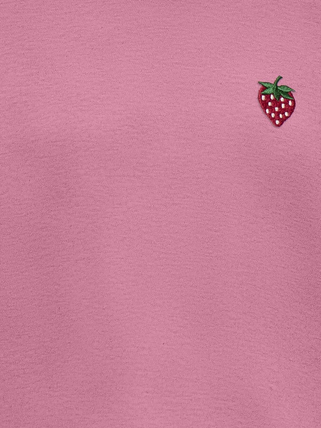 Kmgsweat L/S Crew Emb Loose Swt Noos