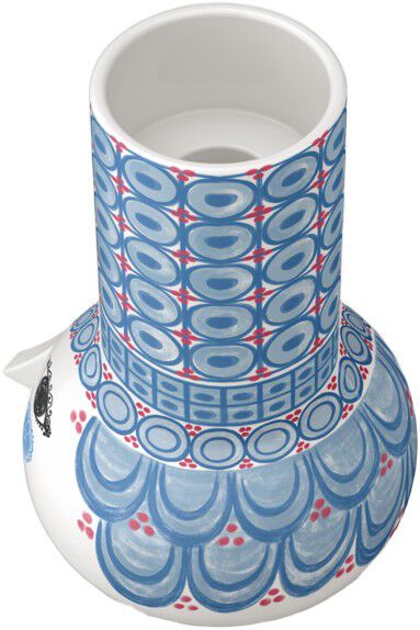 Olga Lysestage H14 cm lys bl&aring;