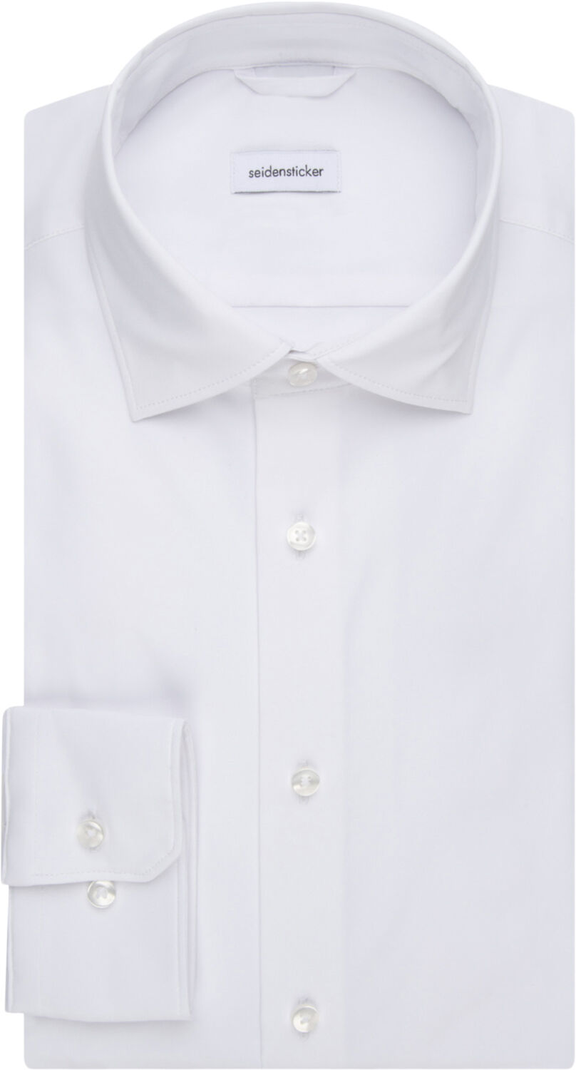 Performance shirt Slim Long sleeve Kent-Collar Uni