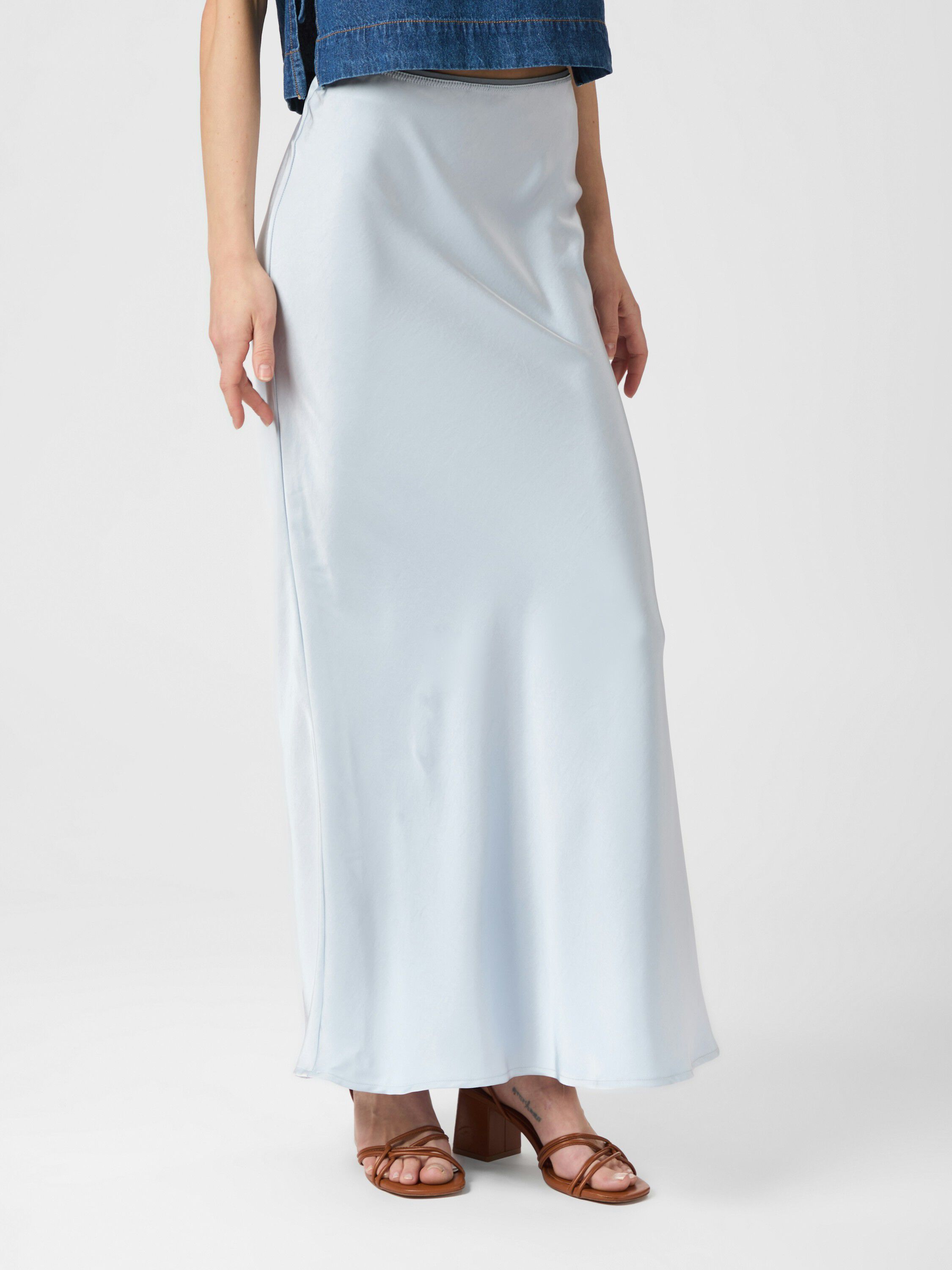 Vicky Heavy Sateen Skirt