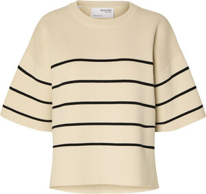 SLFLIVA 2/4 KNIT O-NECK NOOS