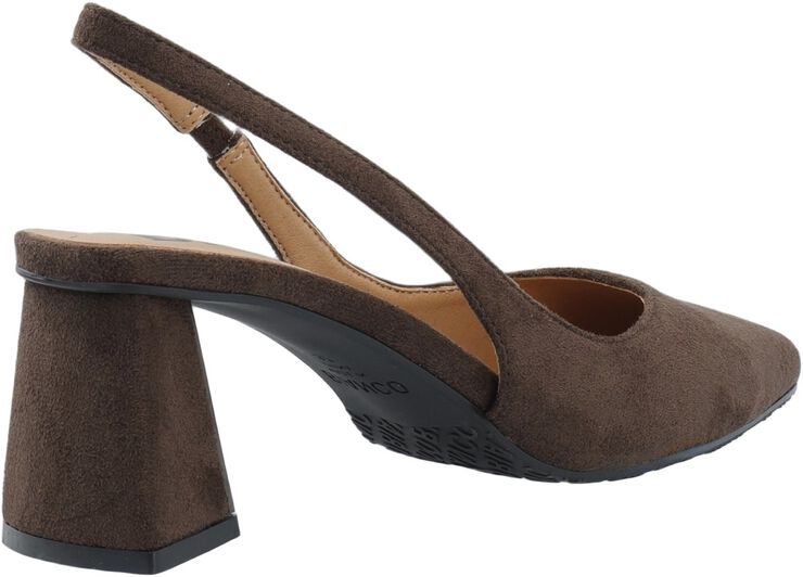 BIAMARALYN Slingback Faux Suede
