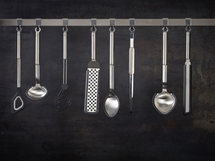 Sjyskje/røreskje 34 cm Stål/Silikon