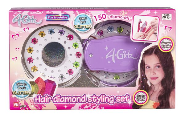 4-GIRLZ HÅRPYNTE MASKINE