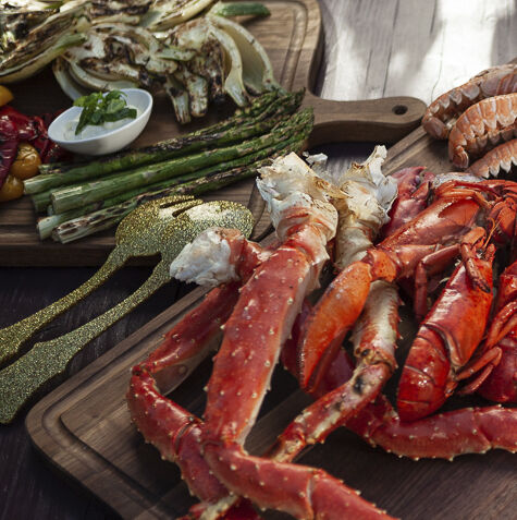 BBQ Board Smoked Oak XL Slim Fit