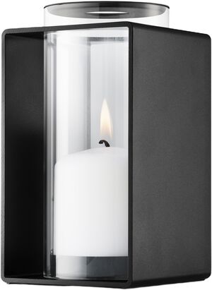 Glow Lanterne 18 cm Black