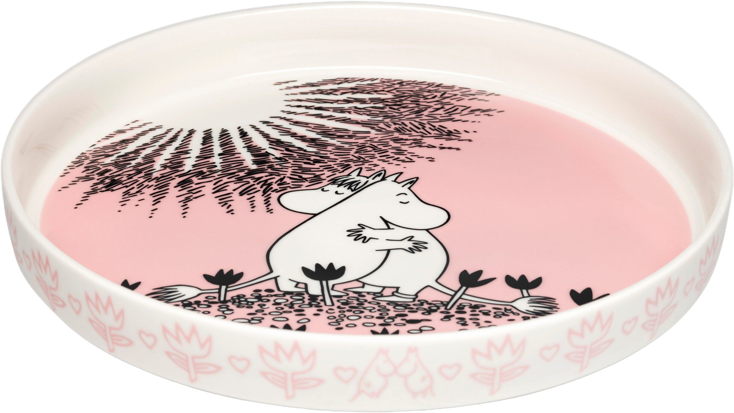 Moomin pie dish 28cm Love 30