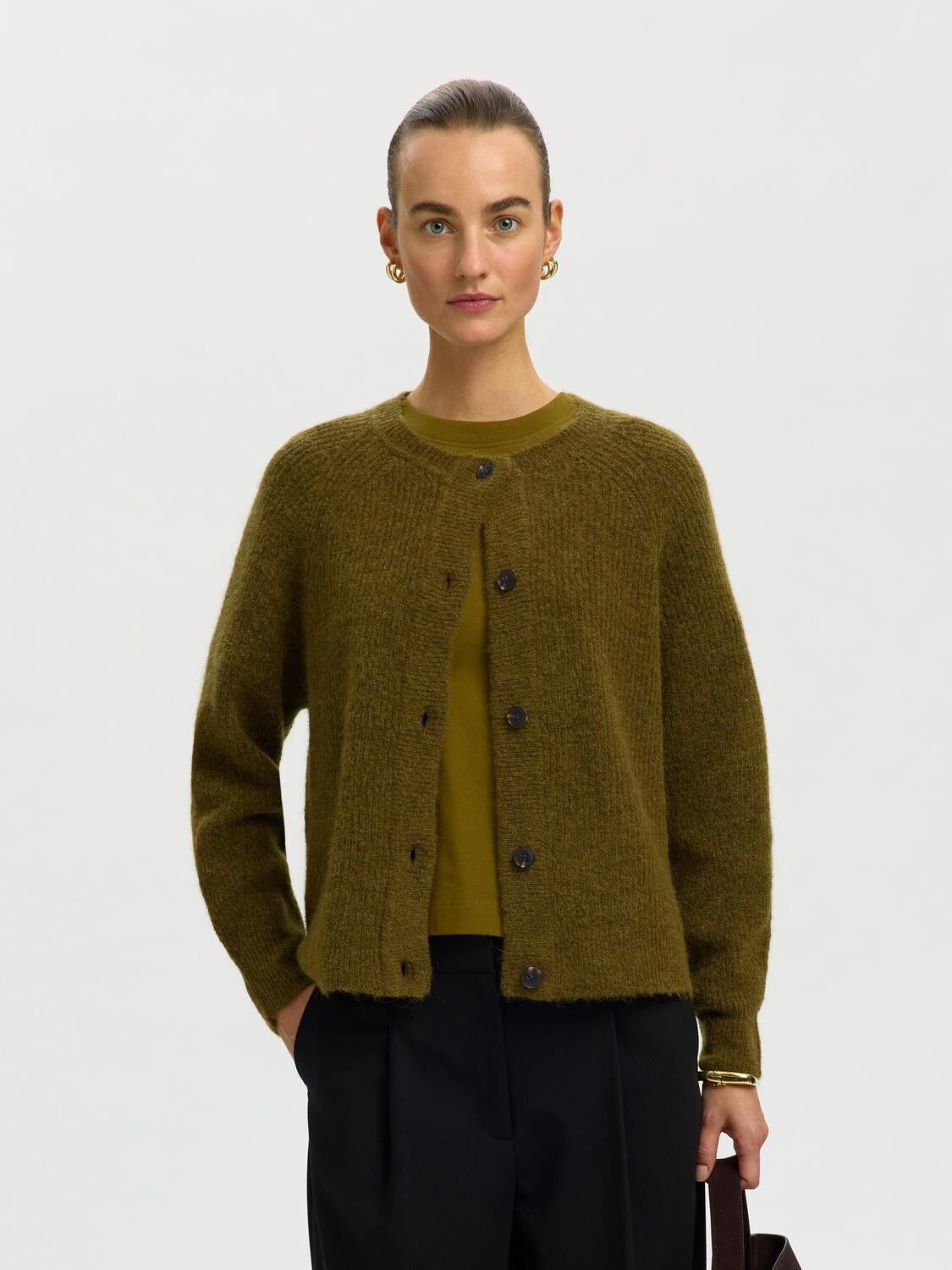 Slwlulu Ls Knit Short Cardigan Noos