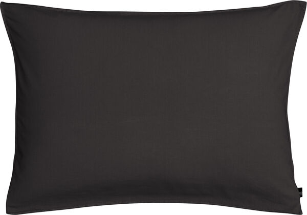 Frøya økologisk pudebetræk dæmpet sort