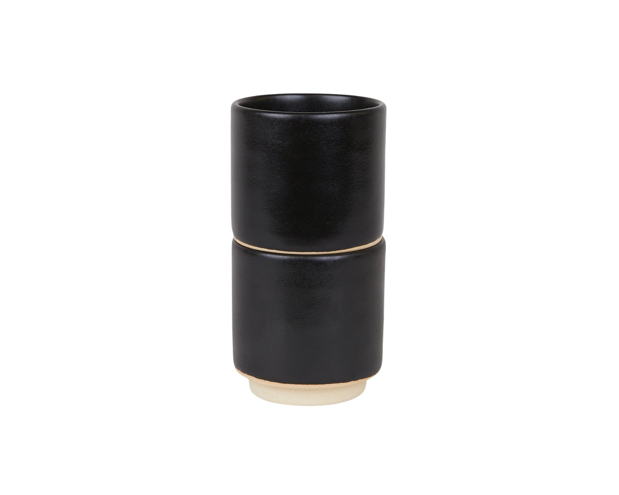 Otto Ceramic Cup Set of Two | Black