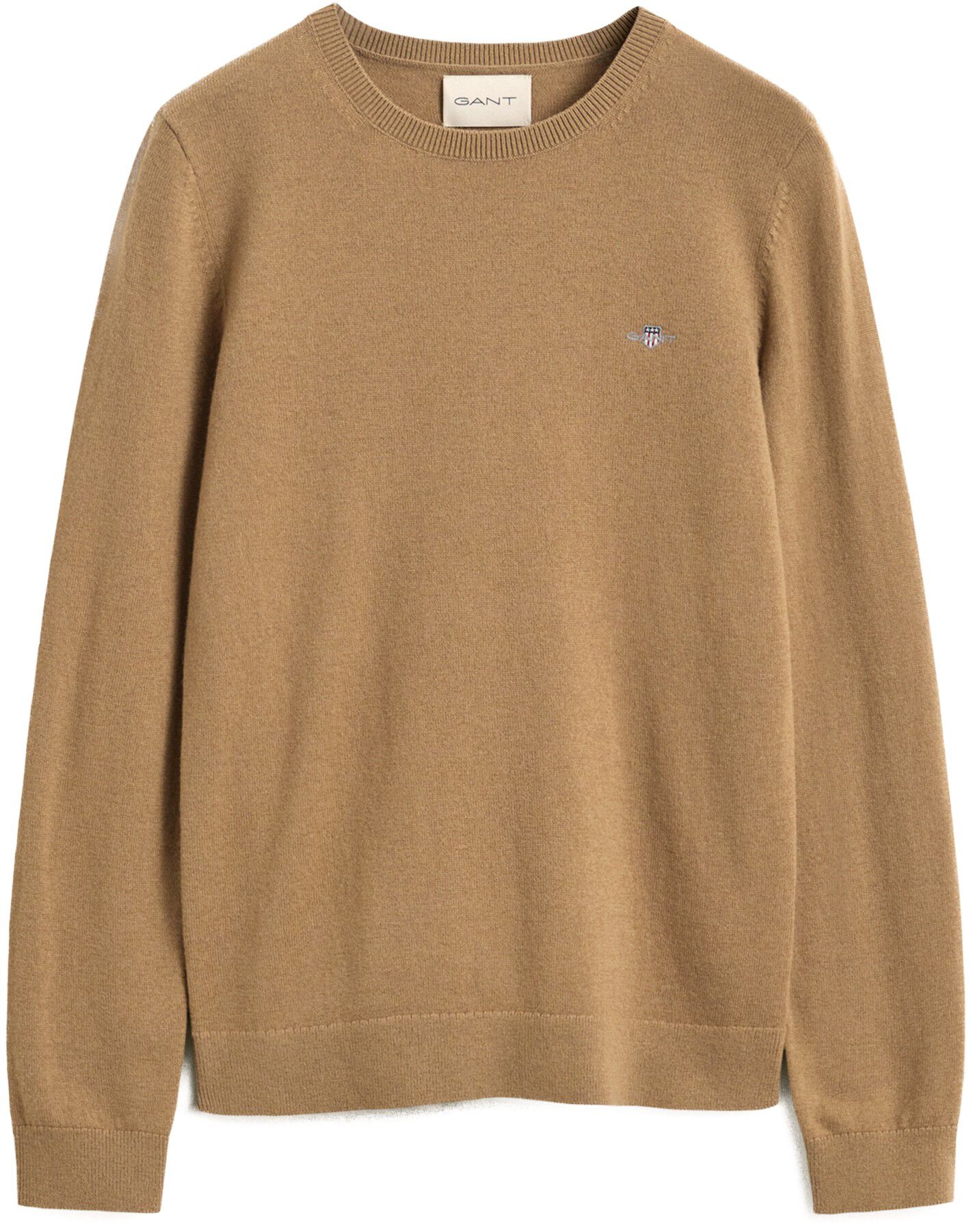 WOOL COTTON C-NECK