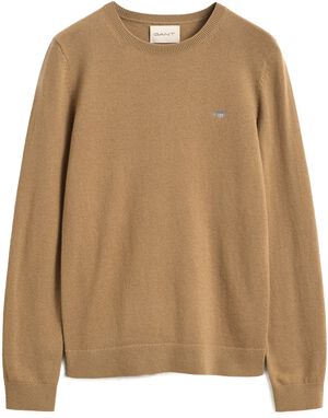 WOOL COTTON C-NECK