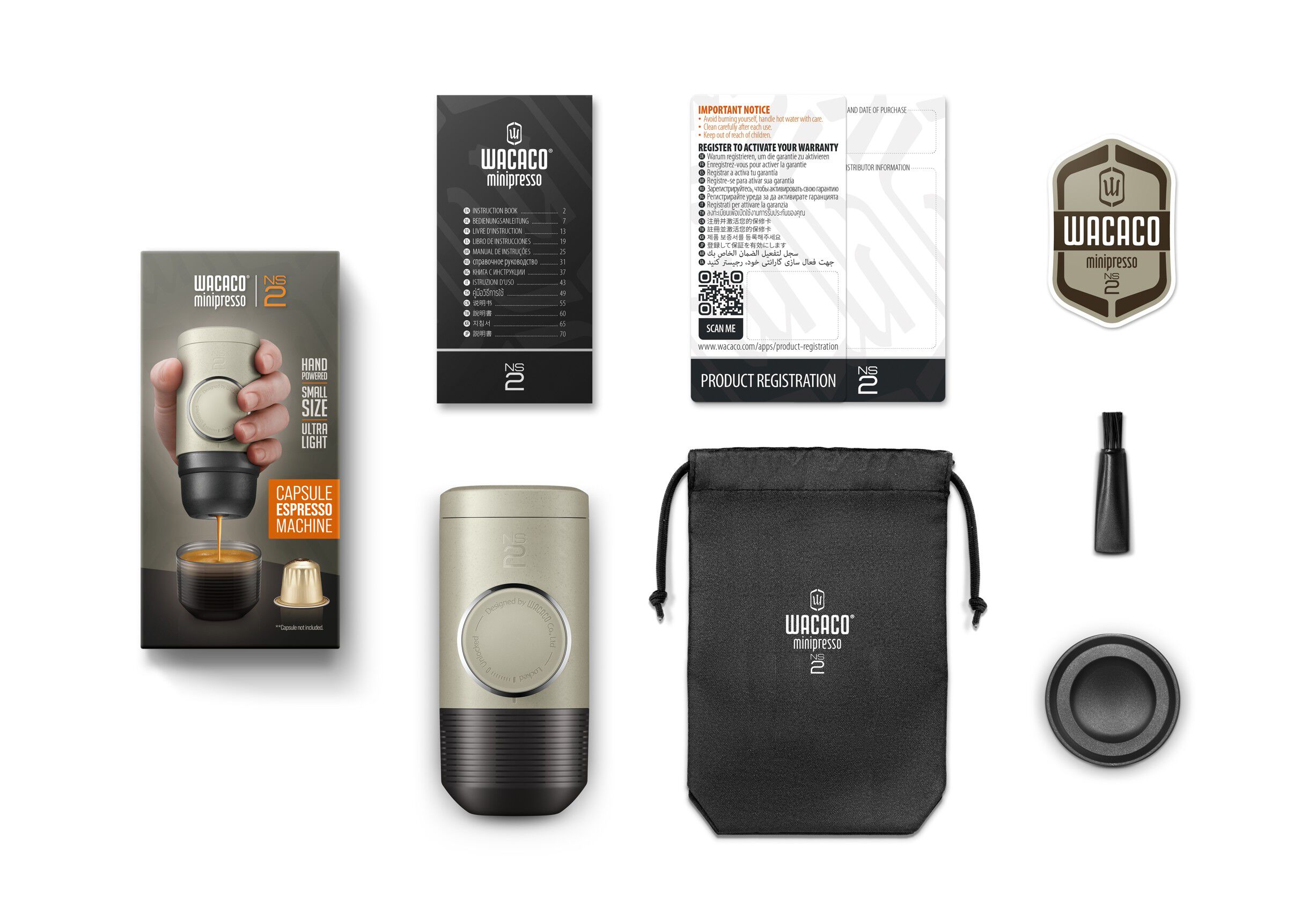 Wacaco Minipresso NS2 Espresso Coffee Maker