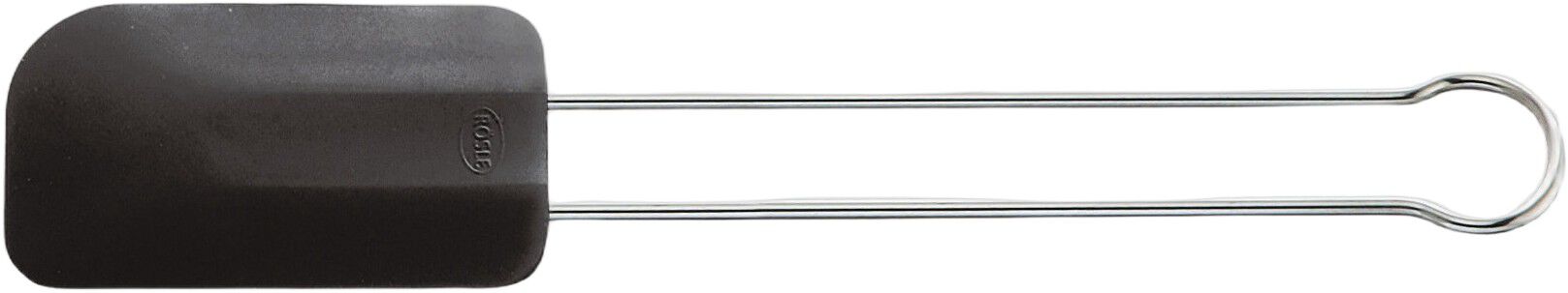 Slikkepott 26 cm St&aring;l/Svart