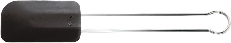 Slikkepott 26 cm Stål/Svart