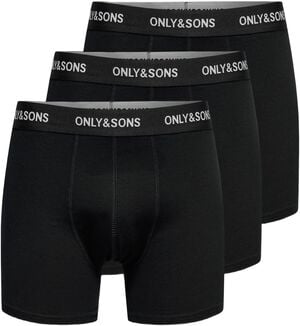 ONSBASIC SOLID BOXER 3PACK NOOS