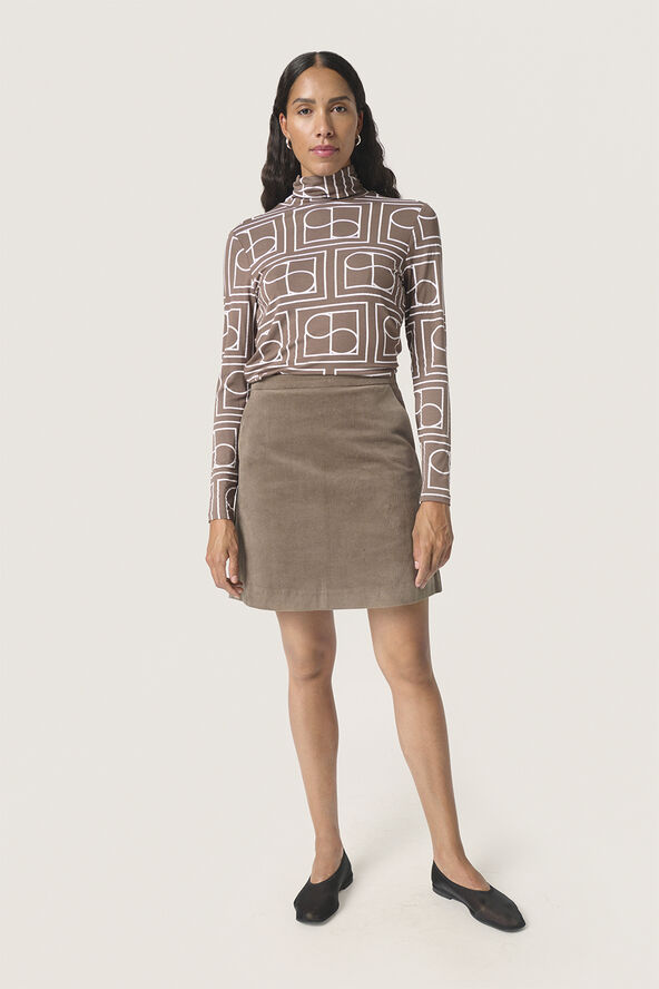 SLHanadi Printed Rollneck LS