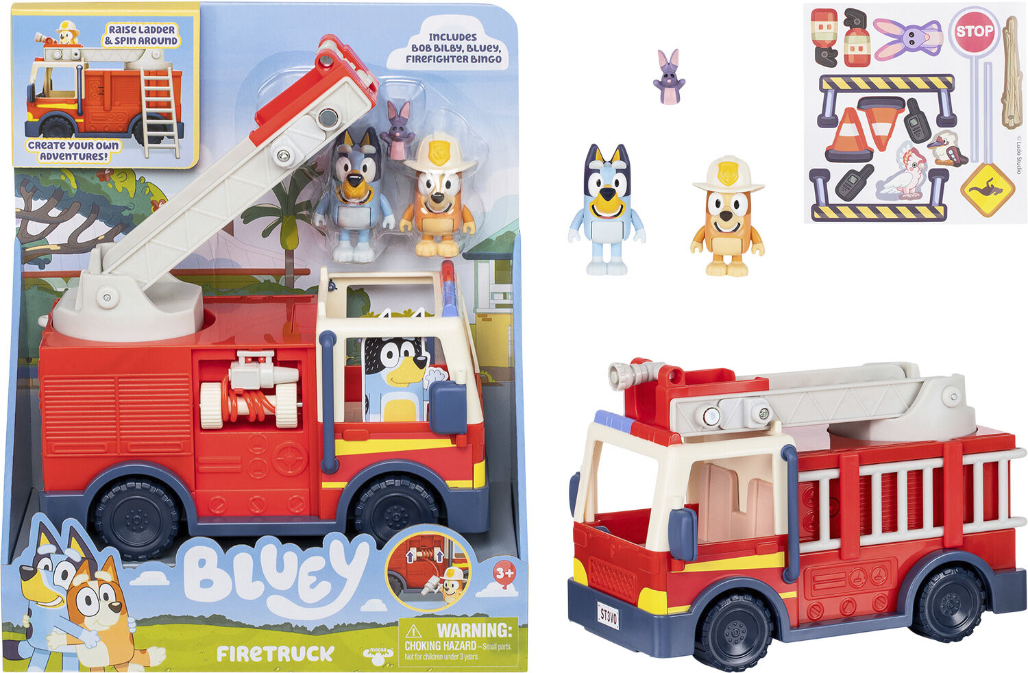 Bluey Fire Truck