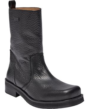 DELAWARE structure leather boots