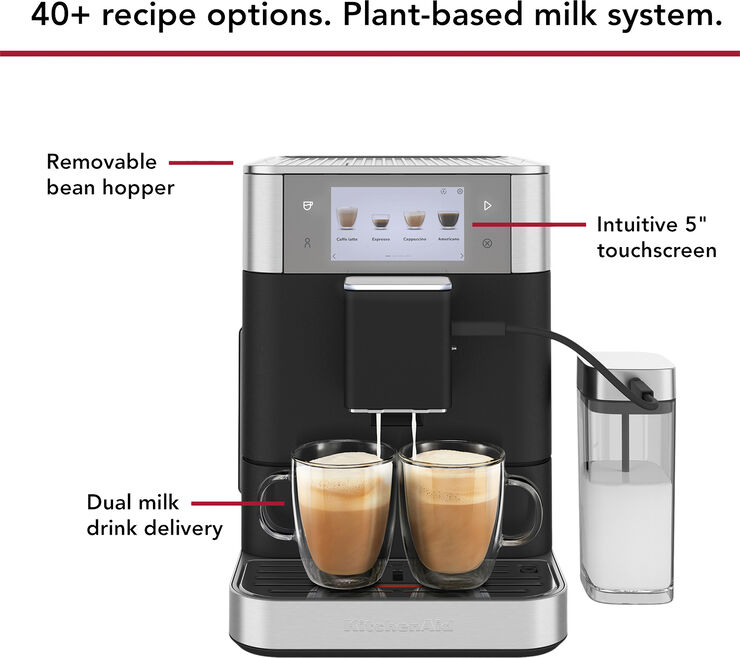 KITCHENAID fuldautomatisk espressomaskin-5KES8558EBK