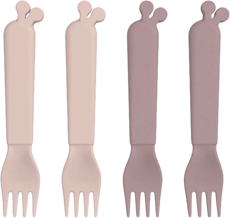 Kiddish gafler 4 stk. Raffi Pudder