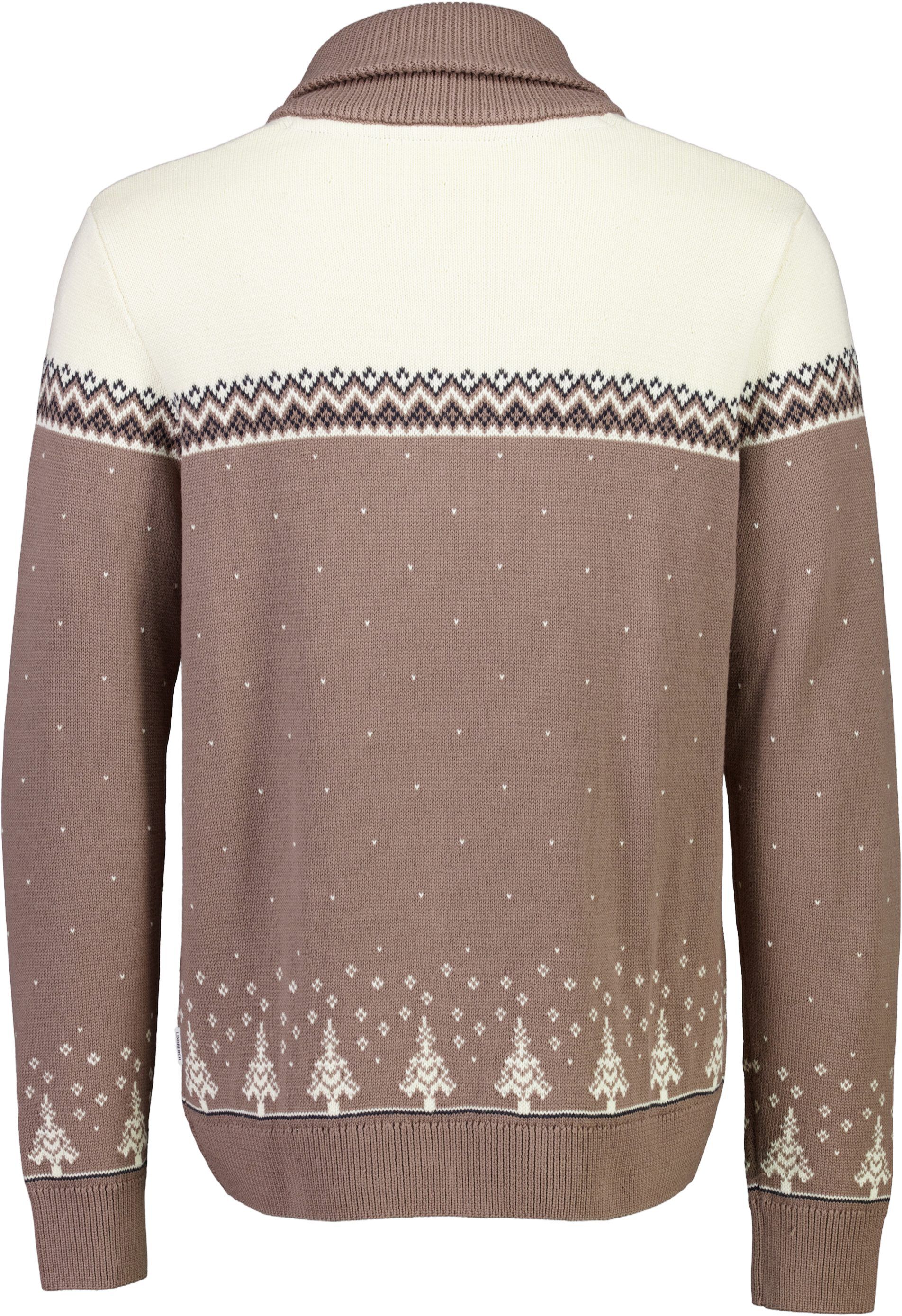 Xmas shawl collar knit