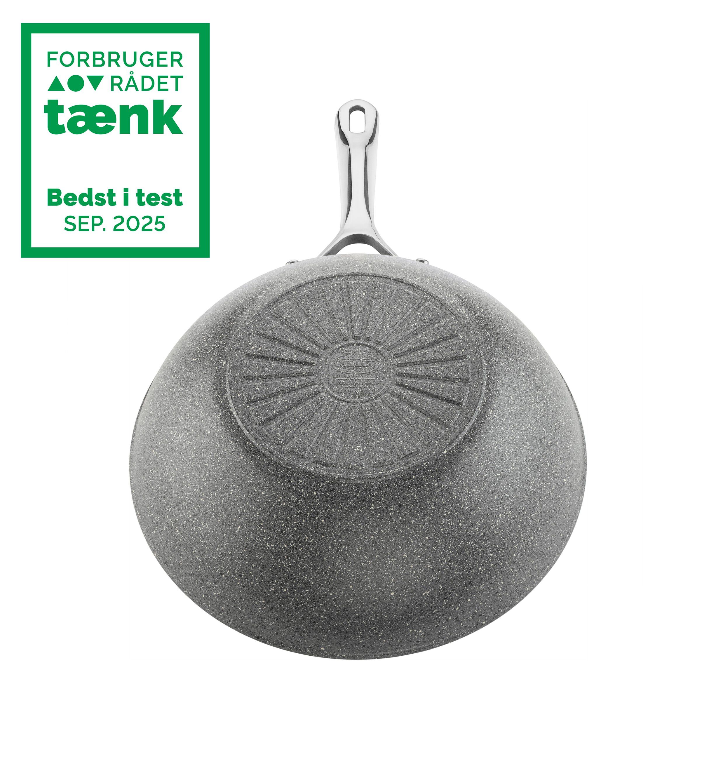 Salina Ceramic Wok, 30 cm, Aluminium, Titanium forst&aelig;rket ke