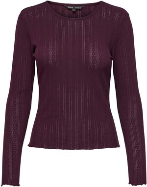 ONLCARLOTTA L/S TOP NOOS JRS
