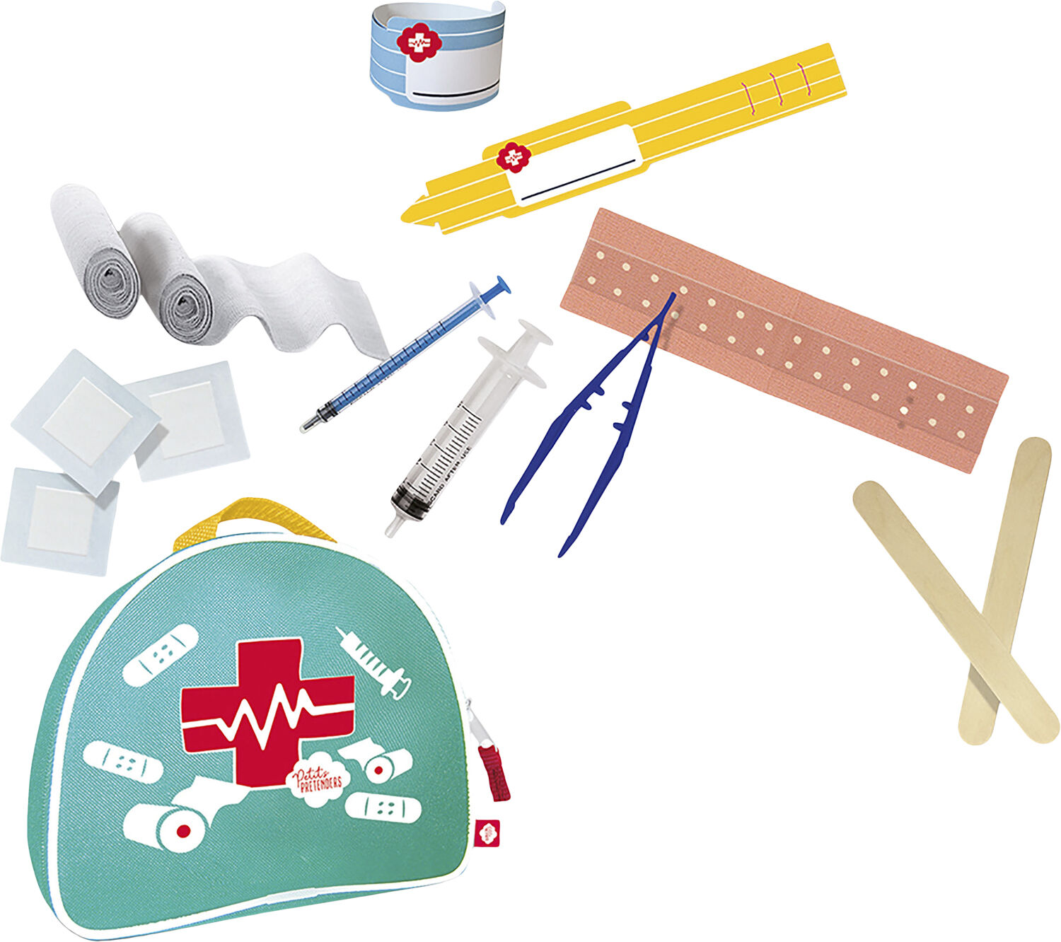 SES Creative - L&aelig;getaske med indhold