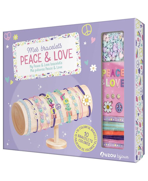 Auzou - Jewellery Factory - Peace & Love armbånd