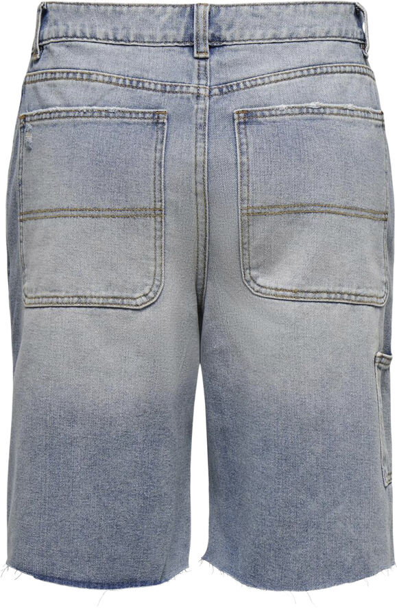 ONLMELANIE HW CARPENTER DNM SHORTS