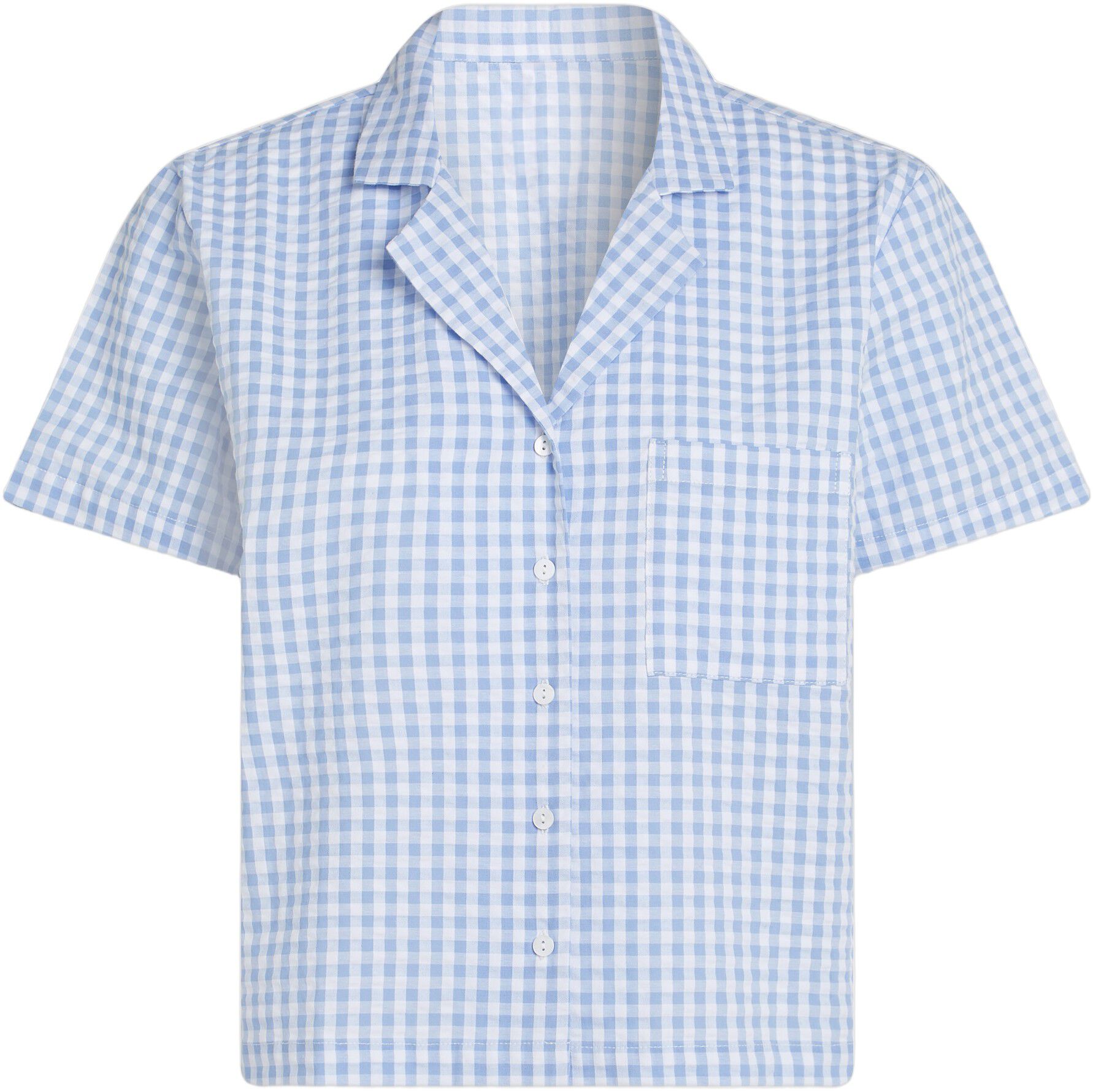 JACKET SS SEERSUCKER CHECK