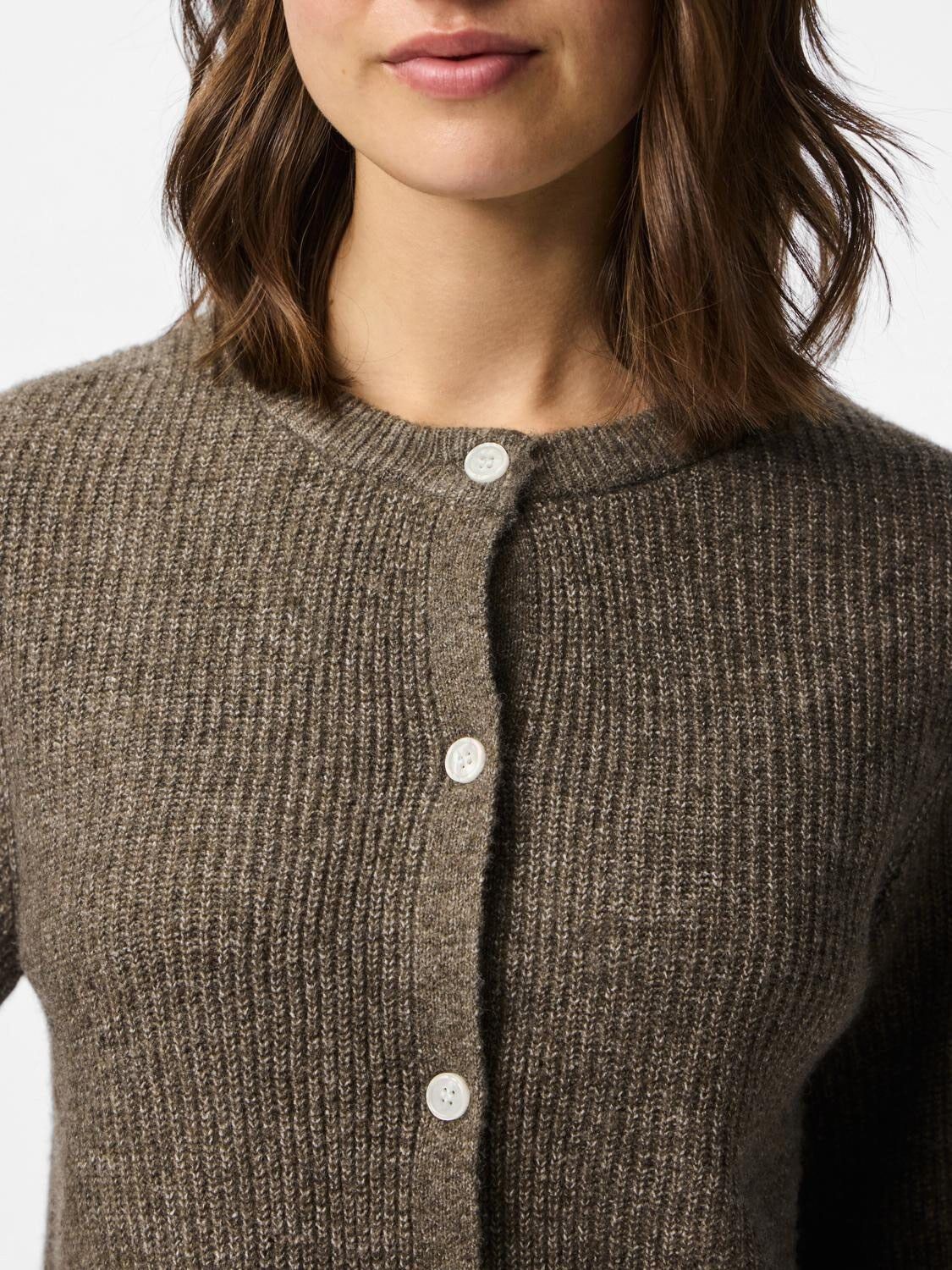 Pcsilly Ss O-Neck Knit Cardigan Noos Bc