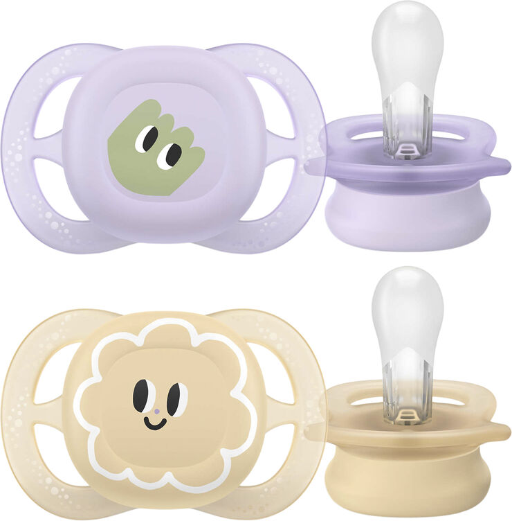 Philips Avent Soother ultra start - Pakke med 2 - 0-2m
