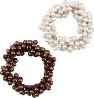2-Pack Classic Pearl Elastic