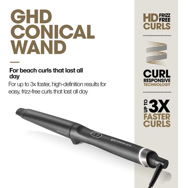 ghd Chronos Curve Conical Wand
