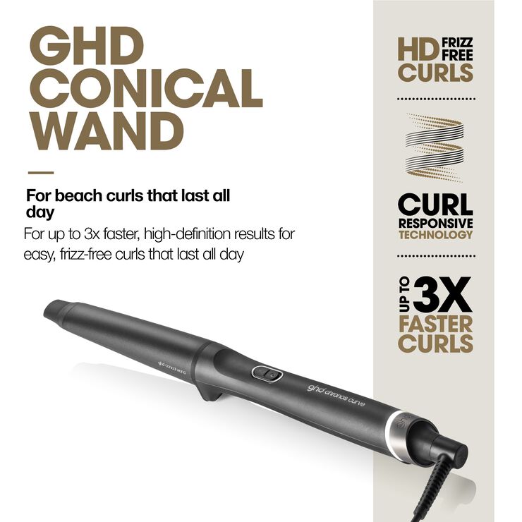 ghd Chronos Curve Conical Wand