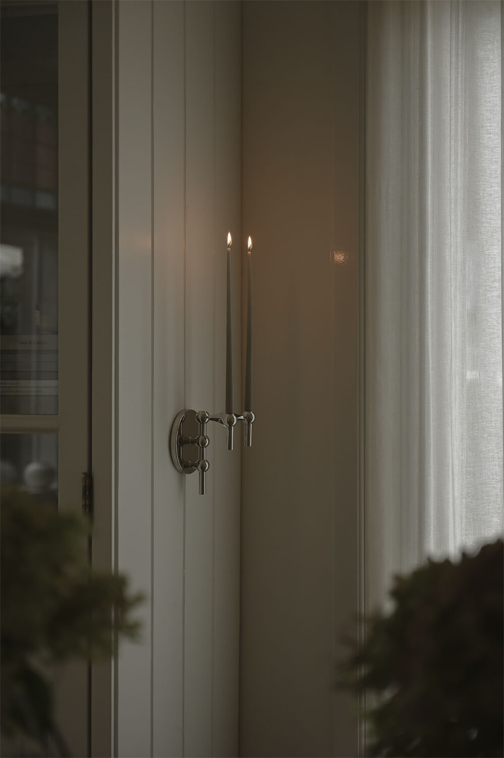 STOFF Nagel wall hanger - chrome