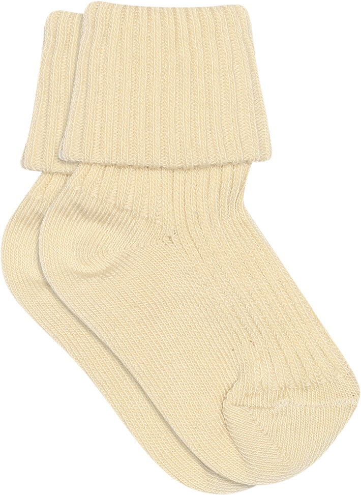 Cotton rib baby socks
