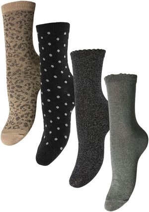 PCSEBBY GLITTER LONG 4-PACK MIX NOO