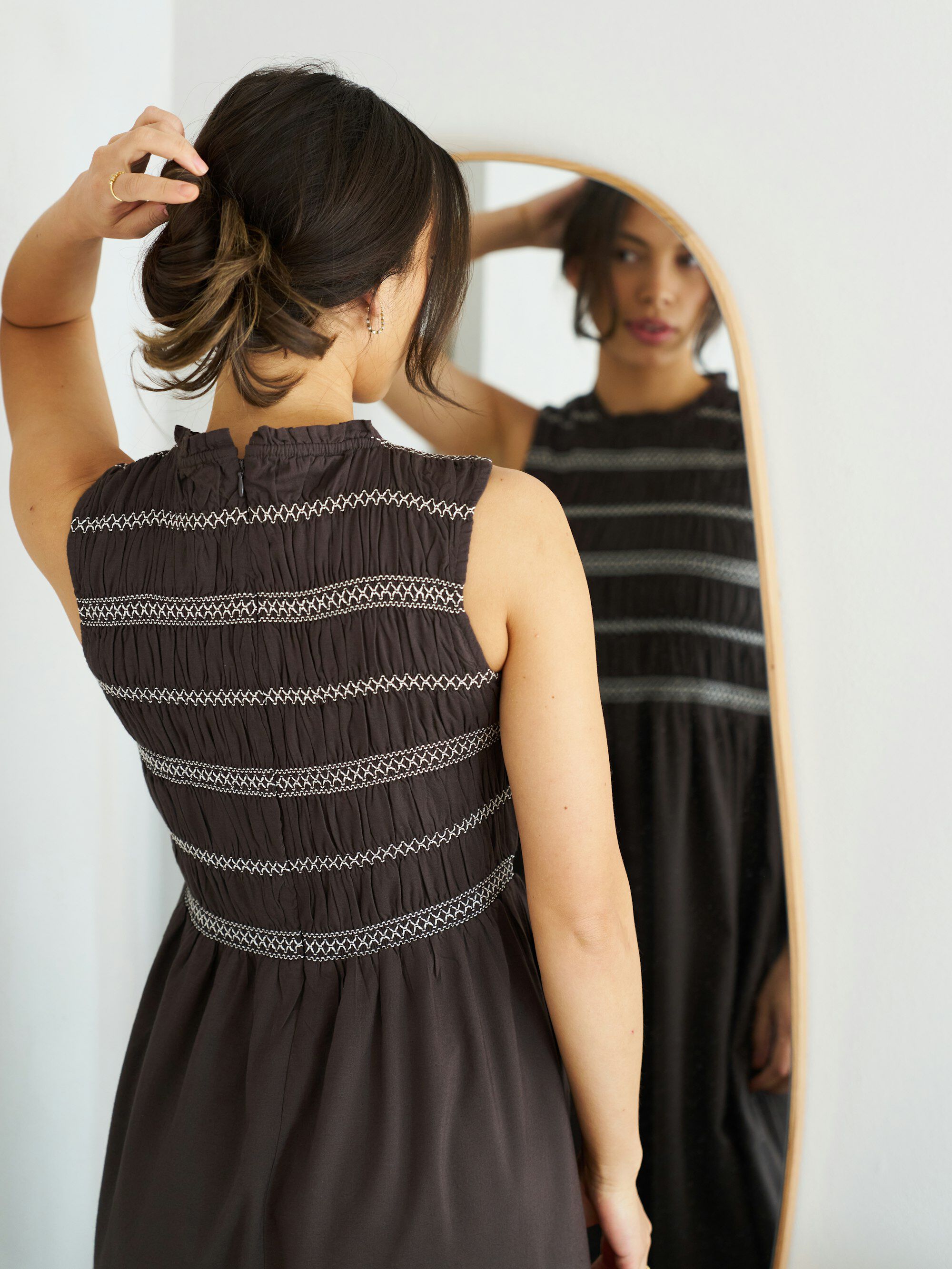 Atika Deco Smock Dress