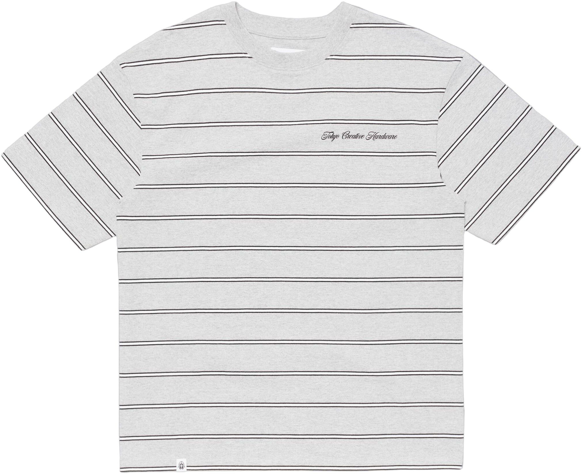 Bolton T-Shirt - Grey Marl/White