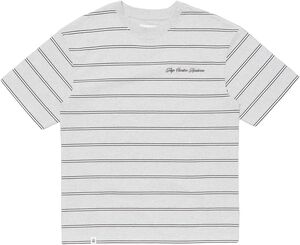 Bolton T-Shirt - Grey Marl/White