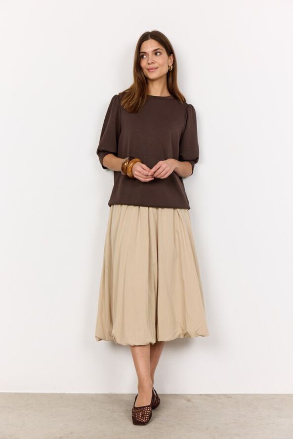 SC-BANU 83 Bluse Mørk brun